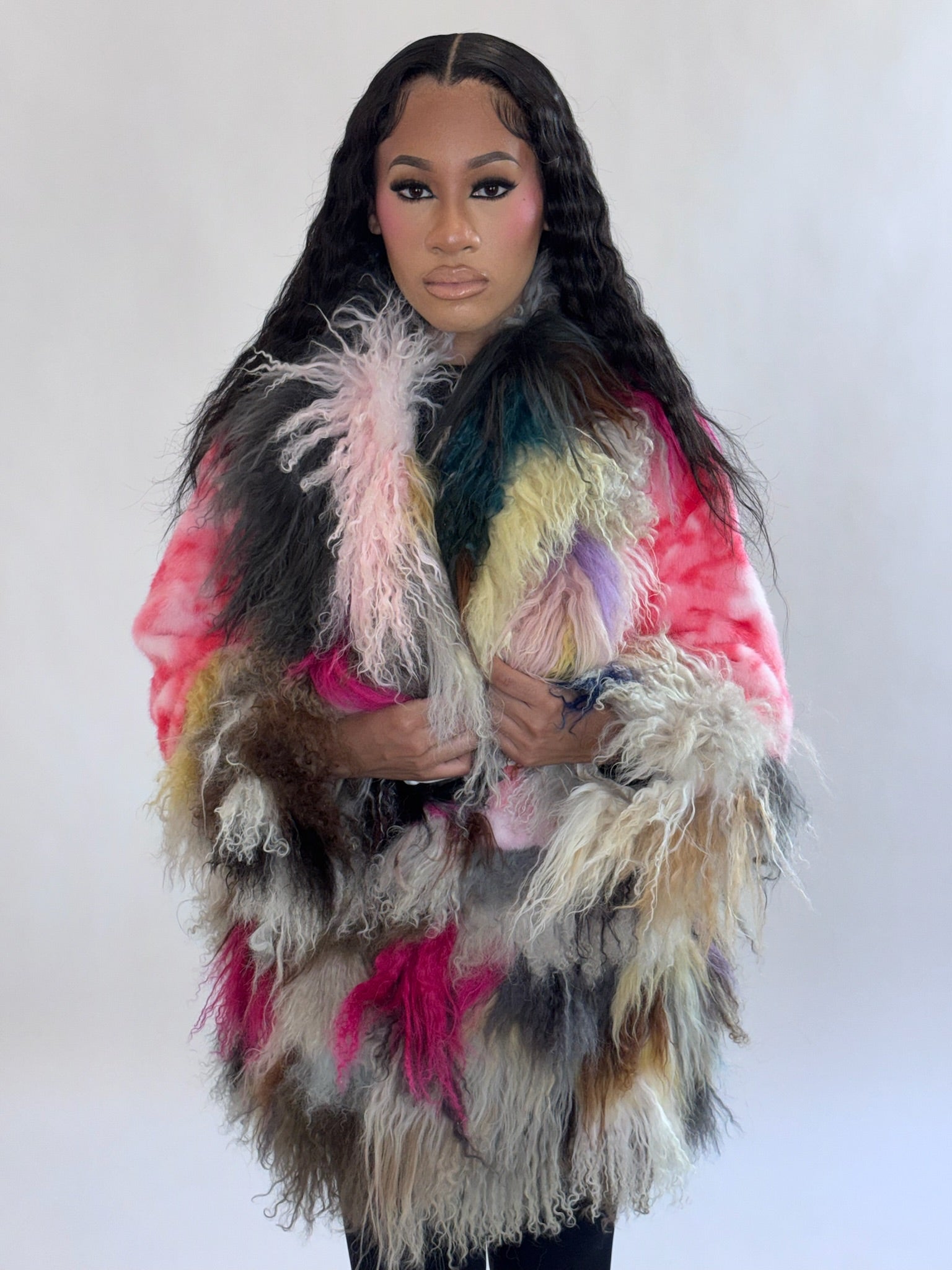 Multicolored tie-dye Jacket